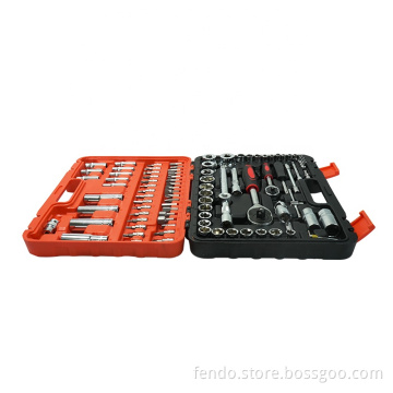 94 Pcs 1/2" Socket Set Professional Auto Repair & Household Tool Kit